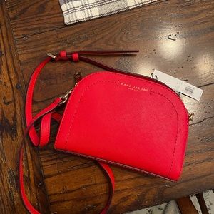 BNWT red Marc Jacobs crossbody purse